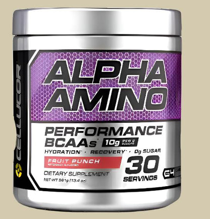 CELLUCOR ALPHA AMINO BCAA & EAA 381g 30 SERVINGS